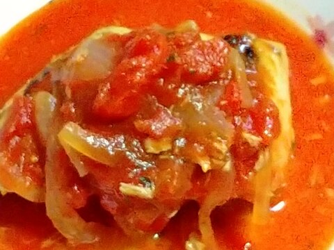 モウカサメのムニエル トマトソース